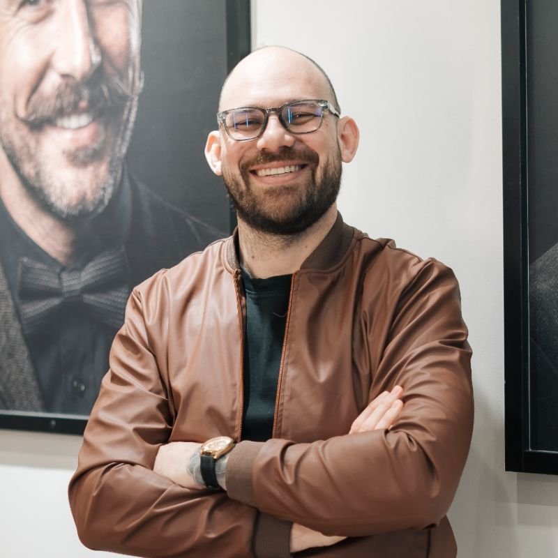 Danilo, fundador e barbeiro da Barbearia Lumberjack